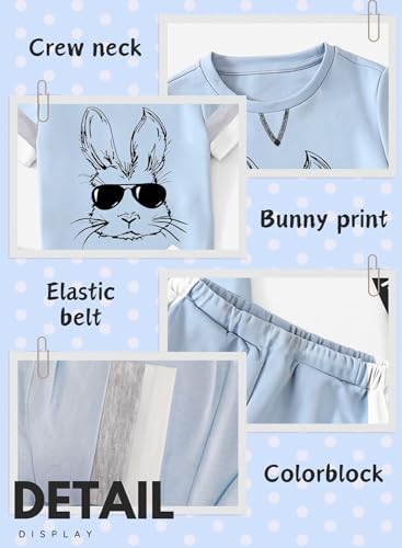 Easter Outfit Toddler Senior Boys - Contrast Side Sleeves