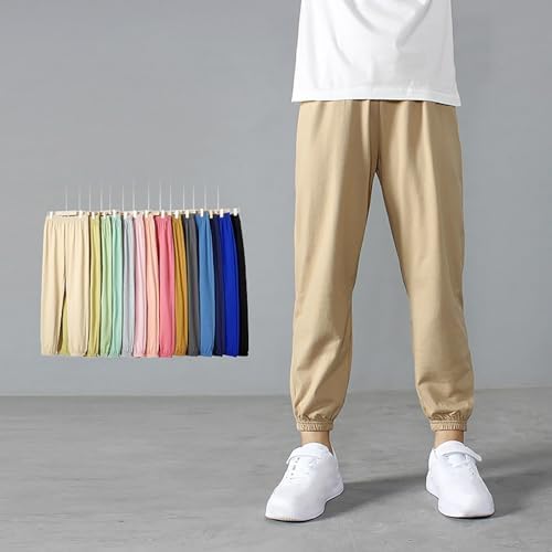 Generic Toddler Cotton Linen Harem Pants Elastic Waist