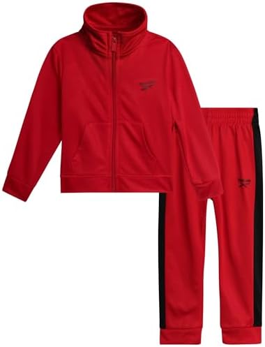 Reebok Boys Jogger Set - Warm Durable for Daily Wear