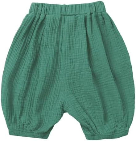 Cotton Linen Bloomers for Kids Soft Stretchy