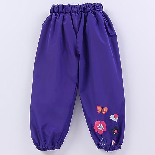KC Muscular Waterproof Rain Pants for Kids