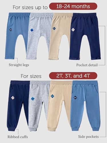 Comfortable Soft Jogger Pants for Babies