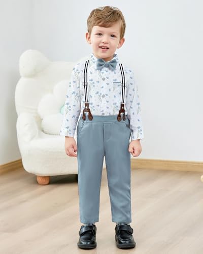 ZOEREA Toddler Boy Formal Suit Set 1-5T