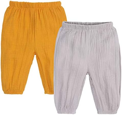 2-Piece Toddler Ankle Pants for Boys and Girls
