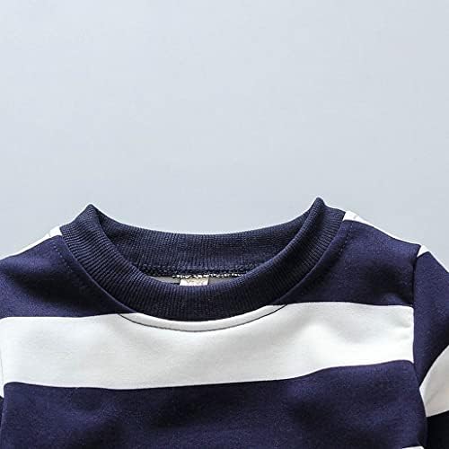 Striped Bear Outfit Soft Cotton Toddler