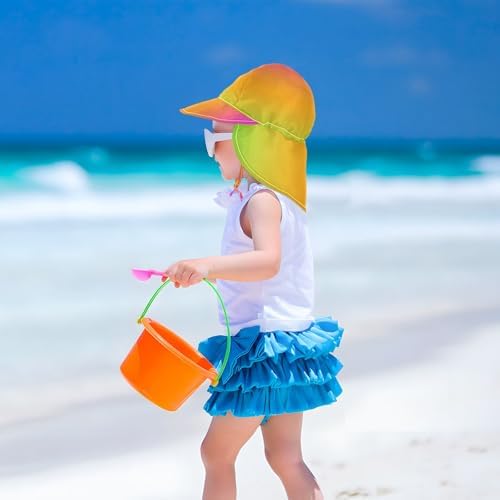 Holographic Rainbow Fishing Hat for Baby 2T-4T