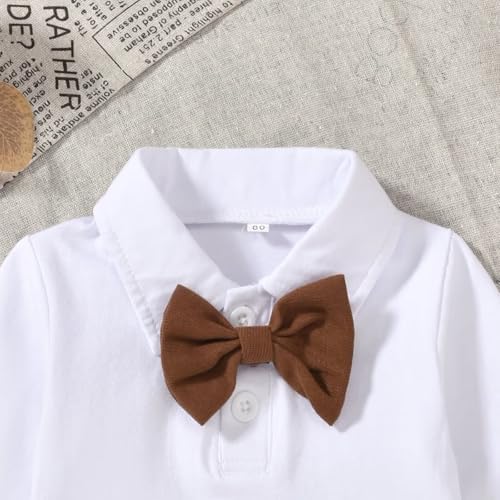Romper Set for Boys Gentleman Set 0-24 Months