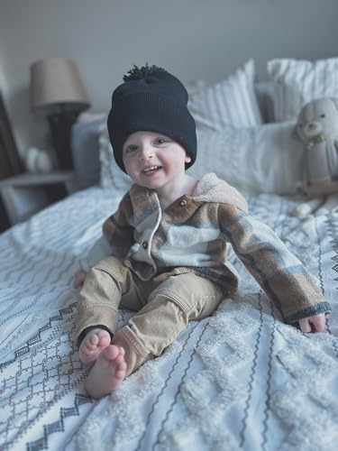 Lets Get Cozy Baby Beanie - Soft Washable for Babies