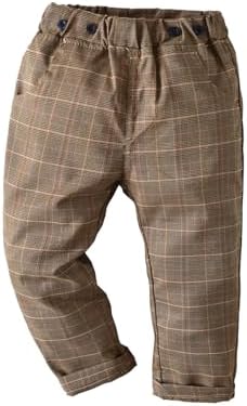 Trendy Plaid Fall Winter Suit for Kids