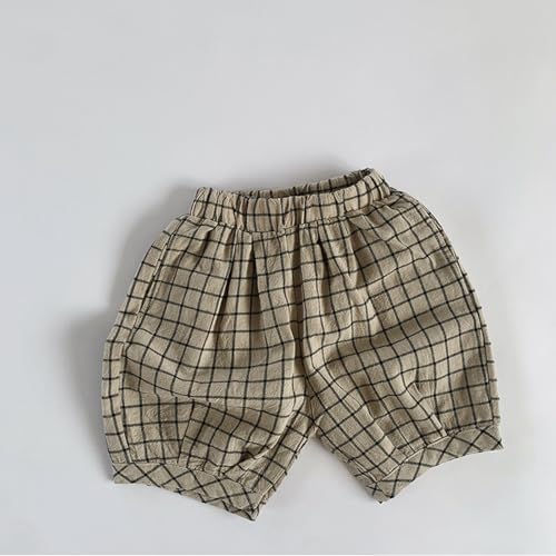 Comfortable Stripe Checkers Cotton Pants for Kids Boys Girls - AllDay Long