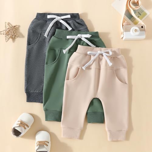 Perfect Fall Pants for Boys 3-Pack Soft Comfy and Functional