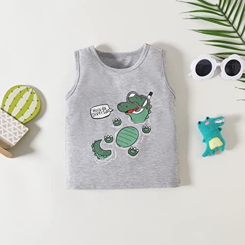 Adorable Summer Outfit for Babies Dinosaur Vest More
