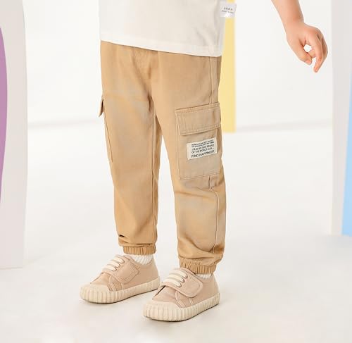 BUniC Feidoog Toddler Boys Cotton SolidPants