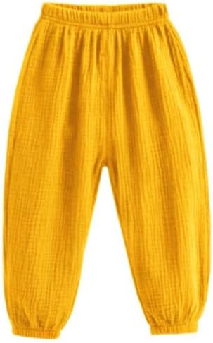 Comfortable Cotton Linen Pants for Kids
