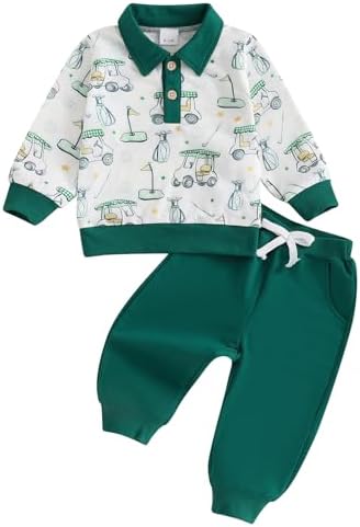 Golf Outfit Set for Boys 6M-4T
