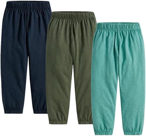 WATOCHE Toddler Boys 3-Pack Long Bloomers