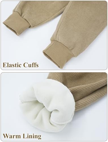 Winter Jogger Pants for Kids Soft Warm and Stylish by Happy Cherry