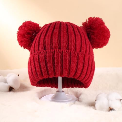Winter Kids Knitted Hats Scarf Set Warm Comfortable for Kids