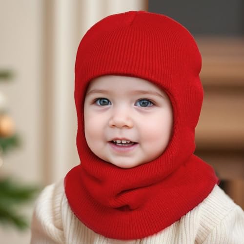 Winter Cute Knit Hat and Scarf Set for Toddlers