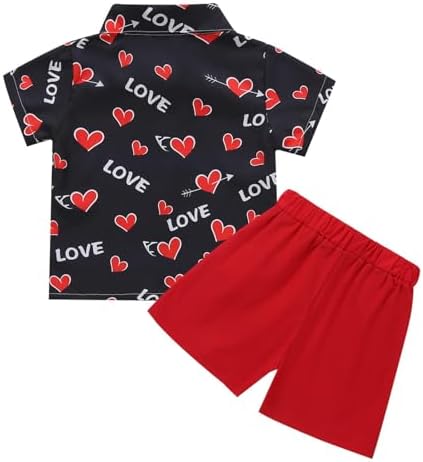 Sinda Toddler Boy Valentines Day Set