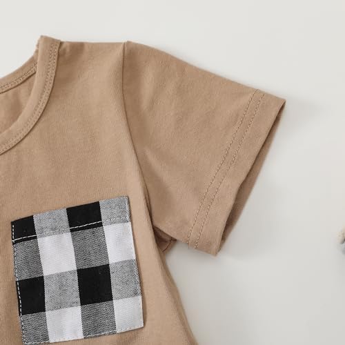 Toddler Boys Summer Short Set 2 Piece Casual Outfit