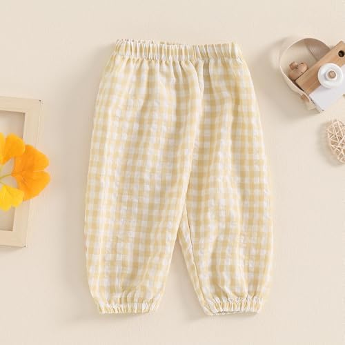 TUSFTAY Toddler Plaid Pants 100 Quality Generated