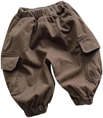 Fridja Baby Fall Winter Cotton Sweatpants with Pockets