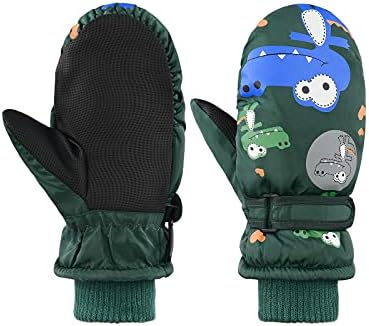 Warm Winter Lined Toddler Mittens