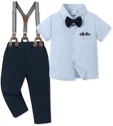 Sanmio Toddler Baby Boy Clothes Suit Gentleman Wedding Outfits