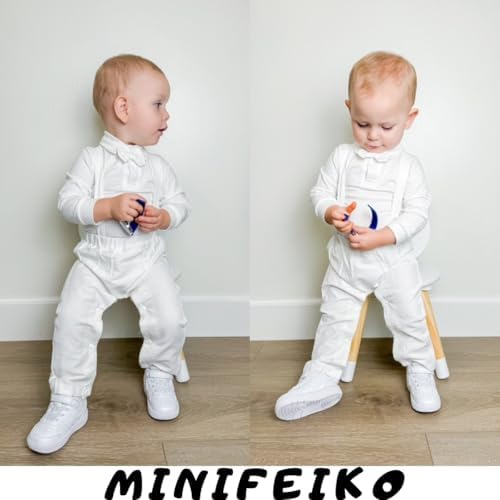 MINIFEIKO Baby Boy Gentleman Outfit - Smart Cute and Comfortable