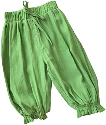 Toddler Cotton Linen Harem Bloomers Pants for Boys