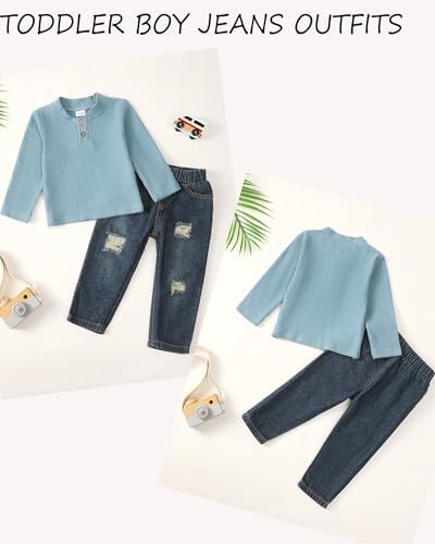 Comfortable Toddler Boys Outfit Set for 12-5