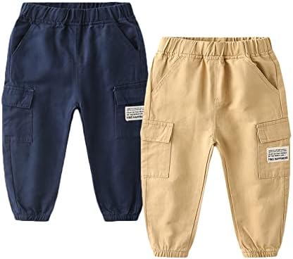 BUniC Feidoog Toddler Boys Cotton SolidPants