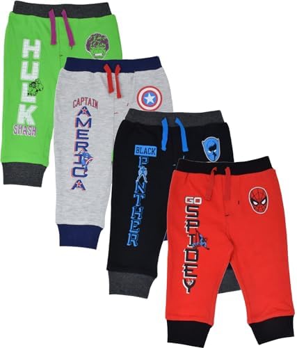 Marvel Avengers Character Jogger Pants for Babies