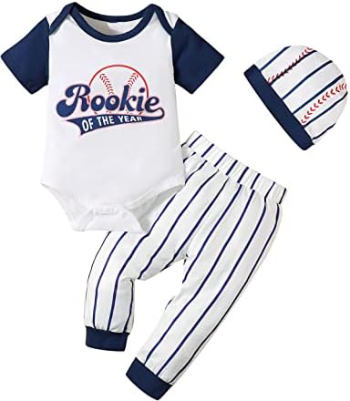 Baby Boy 1st Birthday Sports Baseball Outfit