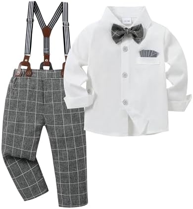 Gentleman Wedding Outfits for Toddler Boys