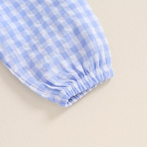 Toddler Plaid Linen Harem Pants for Boys Girls
