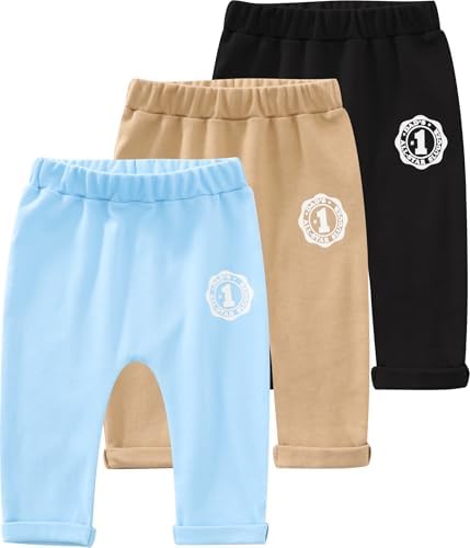 Adjustable Cotton Bottoms for Babies 3-Pack Soft and Comfortable