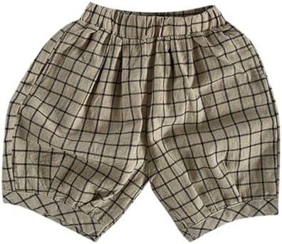 Comfortable Stripe Checkers Cotton Pants for Kids Boys Girls - AllDay Long