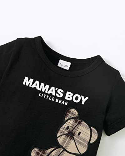 Renotemy Toddler Boy Summer Outfit Set 1