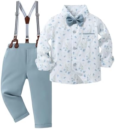 ZOEREA Toddler Boy Formal Suit Set 1-5T