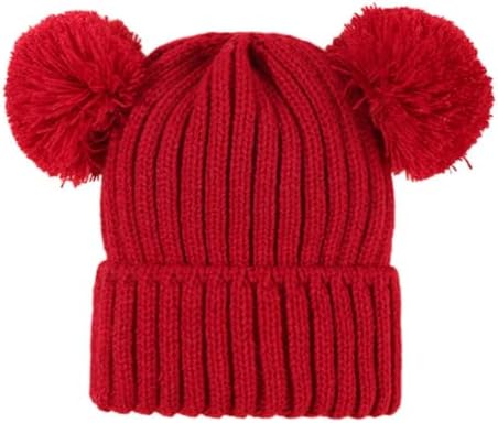Winter Kids Knitted Hats Scarf Set Warm Comfortable for Kids
