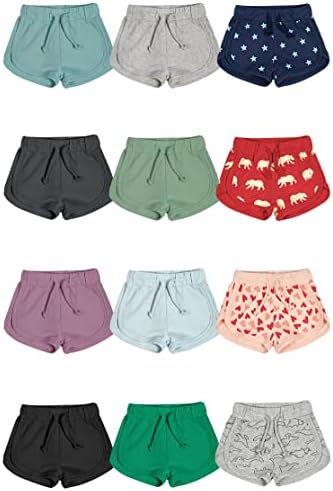 Teach Leanbh 3 Pack Toddler Athletic Shorts