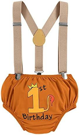 Jungle Safari Baby Boys 1st Birthday Party Set