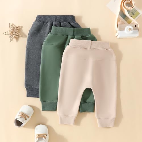 Perfect Fall Pants for Boys 3-Pack Soft Comfy and Functional