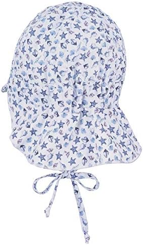 Sterntaler Baby Boys Peaked Cap with Neck Protection