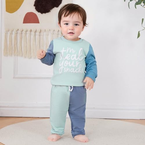 FOCUSNORM Toddler Boys Winter Outfit Set - Cozy Stylish