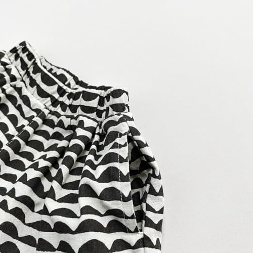Soft Styley Checkerboard Cotton Sweatpants for Babies