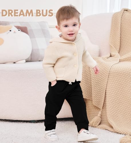 Adorable Toddler Jogger Pants with 3 Packs for Baby Boys