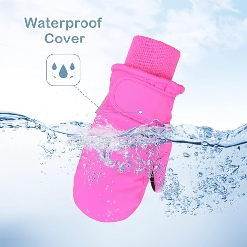 Soft Warm Waterproof Windproof Easy-on Stay on Anti-lost Safety Winter Gear